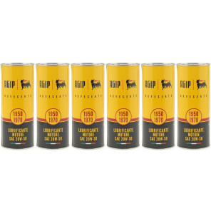 Eni AGIP Novecento 20W-50 (Ex i-Sint classic) 20W-50 Motoröl 6x 1l = 6 Liter