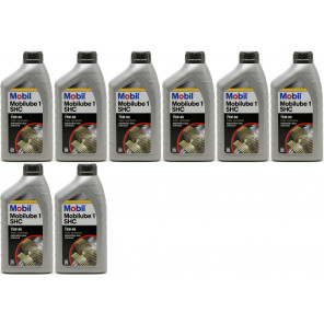 Mobil Mobilube 1 SHC 75W-90 PKW & Motorrad Getriebeöl 8x 1l = 8 Liter