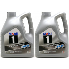 Mobil 1 FS X1 5W-50 Motoröl ( ehem. PEAK LIFE ) 2x 4l = 8 Liter