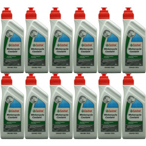 Castrol Motorcycle Coolant 12x 1l = 12 Liter