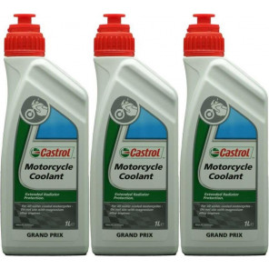 Castrol Motorcycle Coolant 3x 1l = 3 Liter