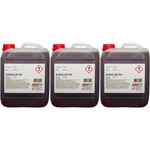 EUROLUB wassermischbarer Kühlschmierstoff W4 3x 5 = 15 Liter