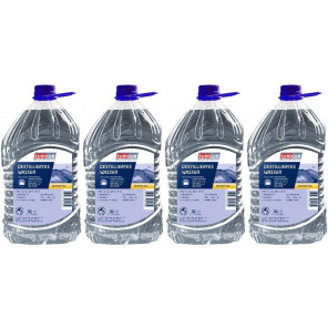 EUROLUB Destilliertes Wasser 4x 5 = 20 Liter