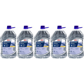 EUROLUB Destilliertes Wasser 5x 5 = 25 Liter