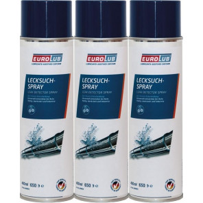 Eurolub Lecksuchspray 3x 400 Milliliter
