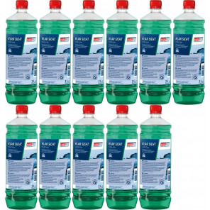 EUROLUB Klar Sicht Sommer 1:10 Scheibenreiniger-Konzentrat 11x 1l = 11 Liter