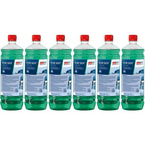 EUROLUB Klar Sicht Sommer 1:10 Scheibenreiniger-Konzentrat 6x 1l = 6 Liter