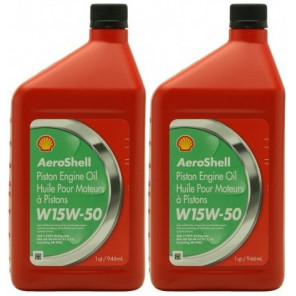Shell Aeroshell Oil W 15W-50 2x 1l = 2 Liter