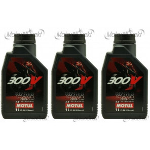 Motul 300V Factory Line Road Racing ESTER Core 10W-40 4T 3x 1l = 3 Liter