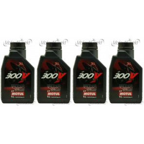 Motul 300V Factory Line Road Racing ESTER Core 10W-40 4T 4x 1l = 4 Liter