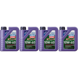 Liqui Moly 1390 Synthoil Race Tech GT1 10W-60 Motoröl 4x 1l = 4 Liter