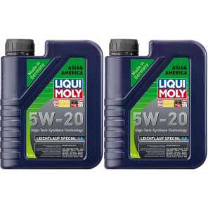 Liqui Moly 7657 Leichtlauf Special AA 5W-20 Motoröl 2x 1l = 2 Liter