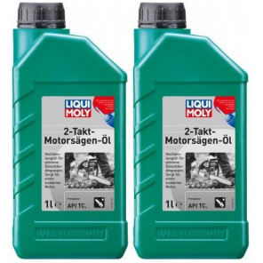 Liqui Moly 1282 2-Takt-Motorsägen-Öl 2x 1l = 2 Liter