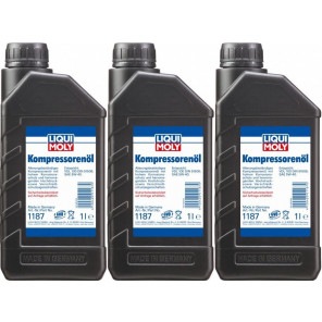 Liqui Moly 1187 Kompressorenöl 3x 1l = 3 Liter