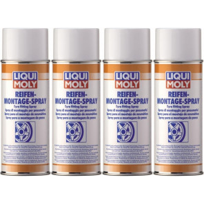 Liqui Moly 1658 Reifen-Montage-Spray 4x 400 Milliliter
