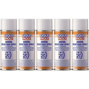 Liqui Moly 1658 Reifen-Montage-Spray 5x 400 Milliliter