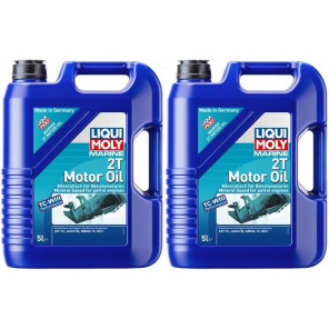 Liqui Moly 25020 Marine 2T Motor Oil 2x 5 = 10 Liter