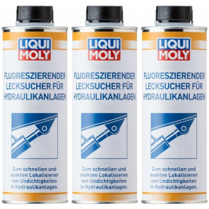 Liqui Moly 3404 Fluoreszierender Lecksucher für Hydraulikanlagen 3x 500ml