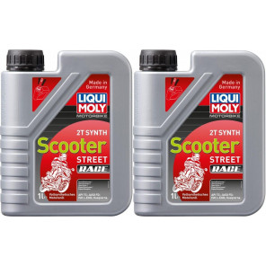 Liqui Moly 1053 Motorbike 2T Synth Scooter Street Race 2x 1l = 2 Liter