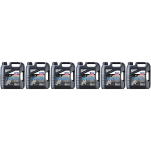 Liqui Moly 1689 Motorbike 4T 15W-50 Street Motorrad Motoröl 6x 4l = 24 Liter