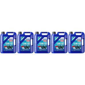 Liqui Moly 25016 Marine 4T Motor Oil 15W-40 5x 5 = 25 Liter