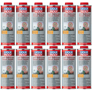 Liqui Moly 21317 Anti Bakterien Diesel Additiv 12x 1l = 12 Liter