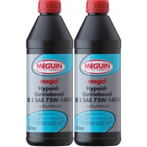 Meguin megol 3536 Hypoid-Getriebeoel GL5 SAE 75W-140 LS 2x 1l = 2 Liter