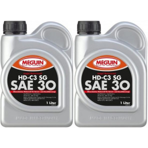 Meguin megol 4683 Motorenoel HD-C3 SG (single-grade) SAE 30 2x 1l = 2 Liter