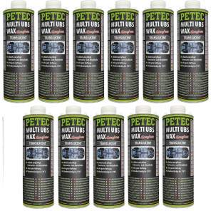 Petec Multi UBS WAX transparent 1000ml Saugdose 11x 1l = 11 Liter