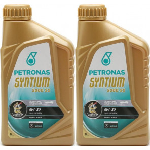 Petronas Syntium 5000 XS 5W-30 Motoröl 2x 1l = 2 Liter