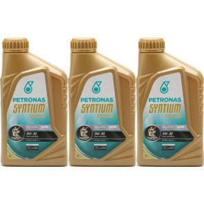 Petronas Syntium 5000 XS 5W-30 Motoröl 3x 1l = 3 Liter