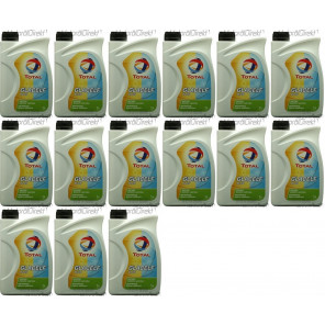 Total Glacelf Plus Kühlerfrostschutz Konzentrat 15x 1l = 15 Liter