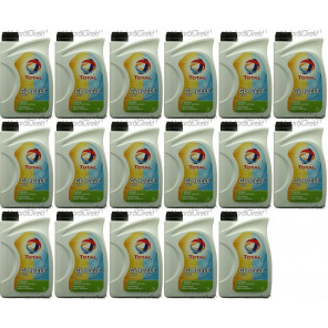 Total Glacelf Plus Kühlerfrostschutz Konzentrat 17x 1l = 17 Liter