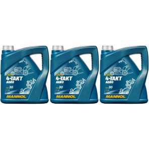 MANNOL 4-Takt Agro SAE 30 3x 4l = 12 Liter