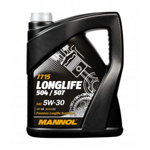 Mannol 7715 LONGLIFE 504/507 5W-30 Motoröl 5l