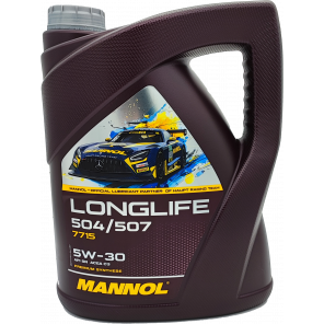 Mannol 7715 LONGLIFE 504/507 5W-30 Motoröl 5l