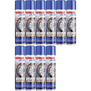 SONAX XTREME Reifen Glanz Spray 10x 400 Milliliter
