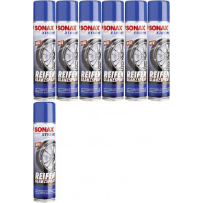 SONAX XTREME Reifen Glanz Spray 7x 400 Milliliter
