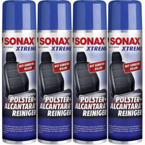 SONAX XTREME Polster- & Alcantara Reiniger 4x 400 Milliliter