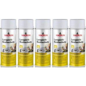 Nigrin Rostprimer-Spray grau 5x 400 Milliliter