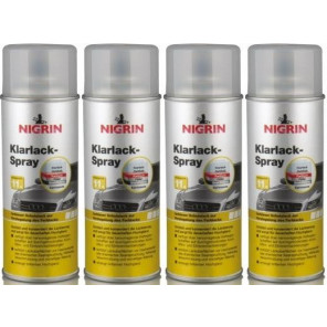Nigrin Klarlack Spray 4x 400 Milliliter
