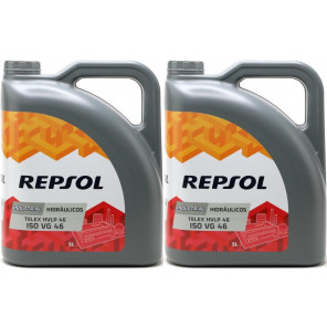 Repsol Hydrauliköl TELEX HVLP 46 2x 5 = 10 Liter