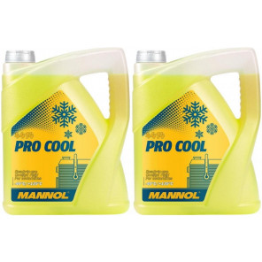 MANNOL 4414 Pro Cool Motorrad Kühlerschutz Fertigmischung 2x 5 = 10 Liter