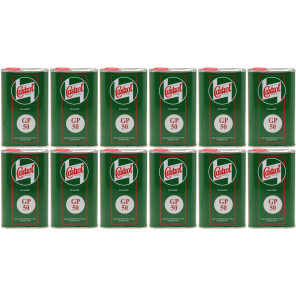 Castrol Classic GP SAE 50 Oldtimer Einbereichs Motoröl 12x 1l = 12 Liter