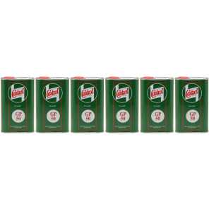 Castrol Classic GP SAE 50 Oldtimer Einbereichs Motoröl 6x 1l = 6 Liter