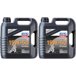 Liqui Moly 3058 Motorbike 4T 15W-50 Offroad 2x 4l = 8 Liter