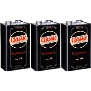 TBO&S Classic Motoröl SAE 50 - mild legiert für Oldtimer 3x 5 = 15 Liter