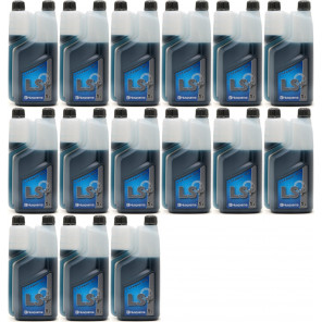 Original HUSQVARNA MIX 2T LS+ für Kettensägen, Rasenmäher, etc 15x 1l = 15 Liter