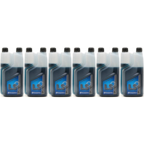 Original HUSQVARNA MIX 2T LS+ für Kettensägen, Rasenmäher, etc 6x 1l = 6 Liter