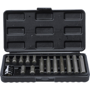 BGS Bit-Satz | Antrieb Außensechskant 10 mm (3/8"") | Innensechskant 15-tlg.